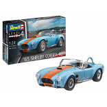 KIT PARA MONTAR REVELL CARRO SHELBY COBRA 427 1965 1/24 94 PEÇAS REV 07708